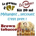 BROWN TOBACCO - KITS  20 ML