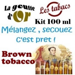 BROWN TOBACCO - KITS 100 ML