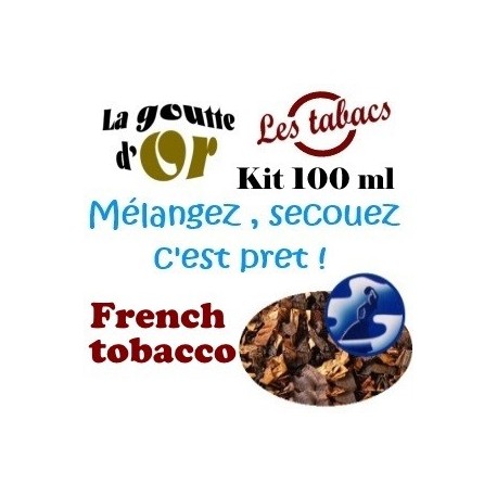 FRENCH TOBACCO - KITS 100 ML