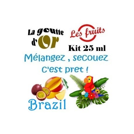 BRAZIL - KIT 25 ML