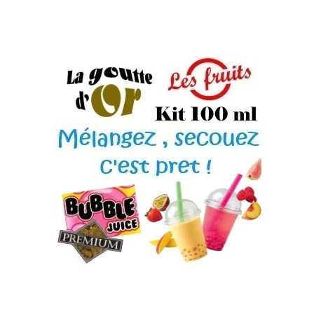 BUBBLE JUICE - KITS 100 ML