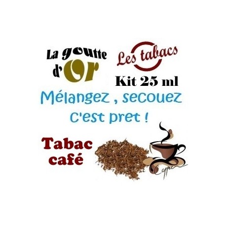 TABAC CAFE - KIT 25 ML