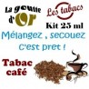 TABAC CAFE - KIT 25 ML