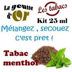 TABAC MENTHOL - KIT 25 ML