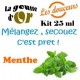 MENTHE - KIT 25 ML