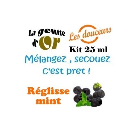 REGLISSE MINT - KIT 25 ML