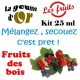 FRUITS DE BOIS - KIT 25 ML