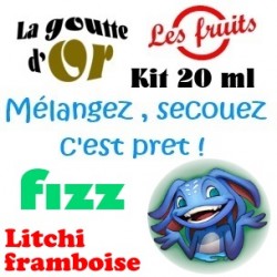 FIZZ LITCHI FRAMBOISE - KITS 20 ML