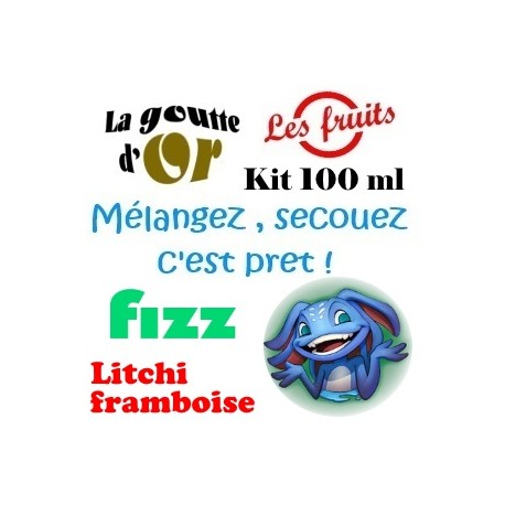 FIZZ LITCHI FRAMBOISE - KITS 100 ML