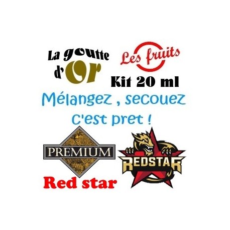 RED STAR - KITS 20 ML