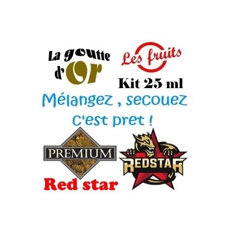 RED STAR - KIT 25 ML