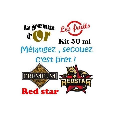 RED STAR - KITS 50 ML