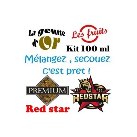 RED STAR - KITS 100 ML
