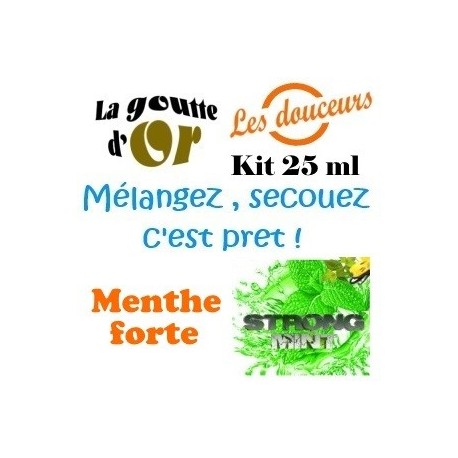 MENTHE FORTE - KIT 25 ML