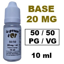 BASE 20 MG (booster nicotiné)