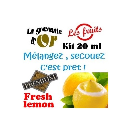 FRESH LEMON - KIT 20 ML