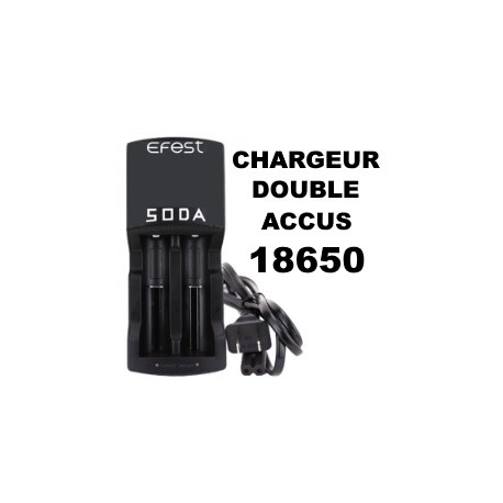 CHARGEUR ACCUS 18650