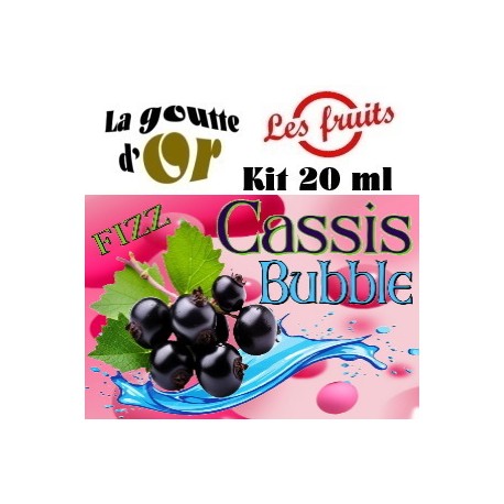 FIZZ CASSIS BUBBLE - KITS 20 ML